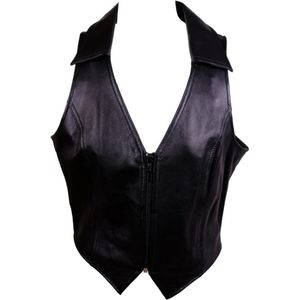 Womens Leather Vest by Wilson Leather